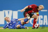 Fussball 1. Bundesliga: Schalke - Leverkusen