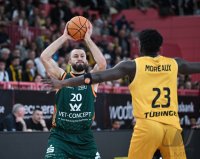 Basketball 2. Bundesliga 24/25 Playoff Spiel 4.
Walter Tigers Tuebingen - VET-CONCEPT Gladiators Trier