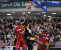 Basketball  1. Bundesliga 2008/2009   Walter Tigers - Brose Basket Bamberg