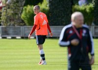 Fussball 1. Bundesliga :  Training beim FC Bayern Muenchen
