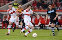 Fussball Europa League Saison 2012/2013: Martin Harnik (VfB Stuttgart) am Ball