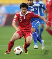 Fussball AFC Asian Cup 2011: Zhuoxiang Deng (China)