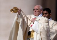 Rom Ostermesse mit Papst Franziskus I.