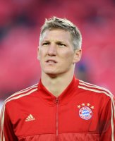 FUSSBALL INTERNATIONAL CHL HALBFINALE 12/13: Bastian Schweinsteiger (FC Bayern Muenchen)