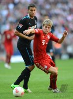 Fussball 1. Bundesliga, Saison 2012/2013:  FC Bayern Muenchen - TSG Hoffenheim