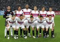 Fussball UEFA-Pokal: Schalke - Sevilla, Teamfoto SEVILLA