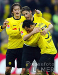 Fussball 1. Bundesliga: Dortmund - Leverkusen, Jubel