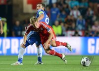 Fussball Super Cup Finale 2013: FC Bayern Muenchen - FC Chelsea London