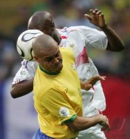 Fussball WM 2006: Brasilien - Frankreich ; Brasil - France