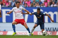 Fussball Bundesliga Saison 16/17: Hamburger SV - RB Leipzig