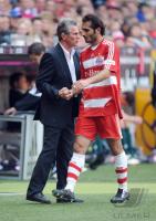 FUSSBALL 1. BUNDESLIGA: Bayern Muenchen - Gladbach