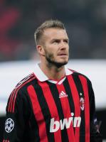 FUSSBALL  International CHL 09/10 : BECKHAM (AC Mailand)