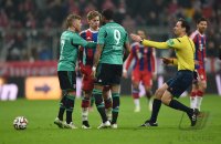 Fussball 1. Bundesliga Saison 14/15: FC Bayern Muenchen - FC Schalke 04