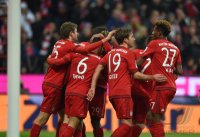 Fussball 1. Bundesliga Saison 15/16: FC Bayern Muenchen -  SV Werder Bemen