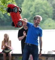 AMW Bobby Car Race , Auftakt zum 3. Mey Generalbau Triathlon Tuebingen 2017