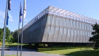 Aussenansicht des Home of FIFA in Zuerich