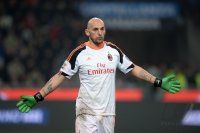 Fussball International Serie A 13/14: Torwart Christian Abbiati (AC Mailand)