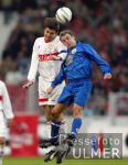 FUSSBALL 1. Bundesliga  Spielszene Stuttgart - Rostock
