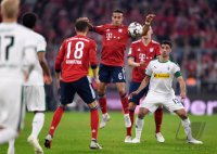 Fussball 1. Bundesliga Saison 18/19: FC Bayern Muenchen - Borussia Moenchengladbach