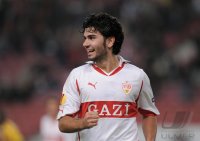 FUSSBALL  UEFA Europa League  10/11:  JUBEL Serdar Tasci (VfB Stuttgart)