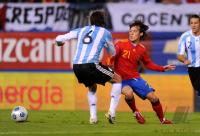 Fussball Nationalmannschaft : Spanien - Argentinien