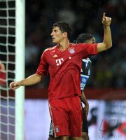 Fussball 1. Bundesliga : Mario Gomez (FC Bayern Muenchen)