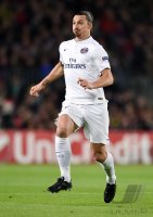 Fussball CHL  Saison 2014/2015: Zlatan Ibrahimovic (Paris Saint-Germain)