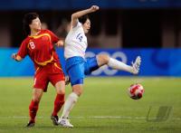 FUSSBALL  Olympia 2008   Viertelfinale  Frauen   China - Japan
