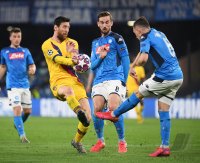 Fussball CHL 19/20 Achtelfinale: SSC Neapel - FC Barcelona