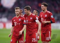Fussball DFB Pokal Viertelfinale 18/19: FC Bayern Muenchen - 1. FC Heidenheim