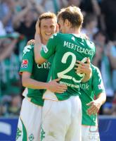 Fussball 1. Bundesliga: Bremen - Hannover