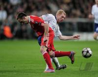 FUSSBALL  International CHL 09/10 :  FC Bayern  Muenchen  - Manchester United