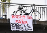 Bundestagswahl 2021 in Tuebingen: Absage SPD-Kanzlerkandidat Olaf Scholz