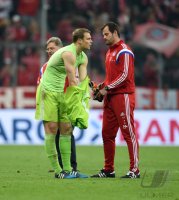 Fussball DFB Pokal Halbfinale 14/15: FC Bayern Muenchen - Borussia Dortmund