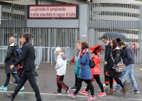 FUSSBALL SERIE A:  ABSAGE des Spiels AC Mailand - Genua