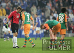 Fussball DFB Pokal: Schalke - Bremen, Bremen enttaeuscht
