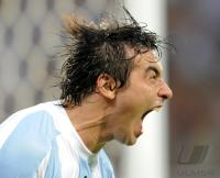 FUSSBALL  Olympia 2008  Peking  Vorrunde Argentinien - Australien