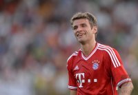 FUSSBALL 1. Bundesliga 13/14: Thomas Mueller (FC Bayern Muenchen)