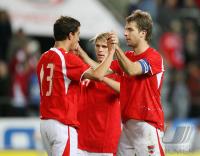 Fussball International Oesterreich - Schweiz