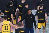 Basketball 2. Bundesliga 2021/2022: Tigers Tuebingen - ROEMERSTROM Gladiators Trier