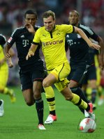 Fussball 1. Bundesliga, Supercup: FC Bayern Muenchen - Borussia Dortmund
