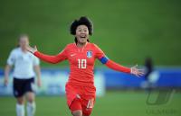 Fussball Frauen FIFA U 17  WM  2008   England - Korea