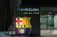 FUSSBALL International  COPA DEL REY  11/12:  Wappen  FC Barcelona