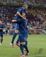 Fussball International Europameisterschaft 2012: Ukraine - Frankreich