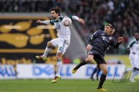 Fussball 1. Bundesliga  Saison 2010/2011: VfL Wolfsburg - FC Bayern Muenchen