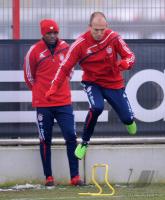 Fussball 1. Bundesliga : Training beim FC Bayern Muenchen