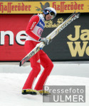 Skispringen Vierschanzentournee Innsbruck - Enttaeuschung Kuettel