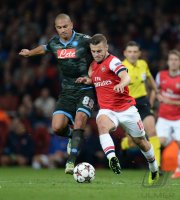 FUSSBALL  CHL  Saison 2013/2014: Arsenal London - SSC Neapel