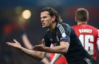 FUSSBALL INTERNATIONAL CHL ACHTELFINALE 12/13:  FC Arsenal London - FC Bayern Muenchen