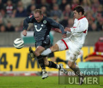 FUSSBALL 1. Bundesliga  Spielszene VfB Stuttgart - Hannover 96